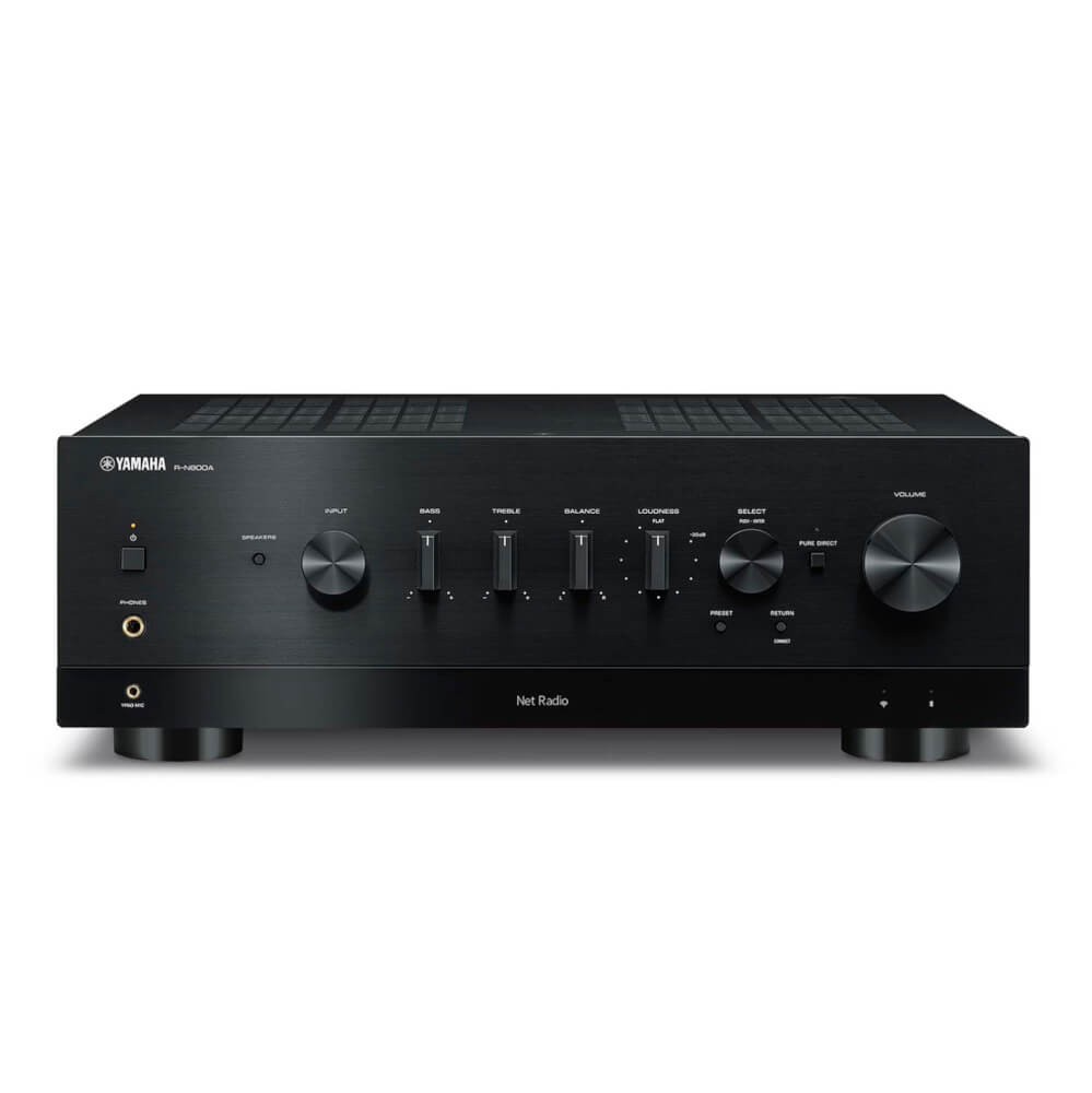 อินทิเกรตแอมป์ YAMAHA : R-N800A (สีดำ)